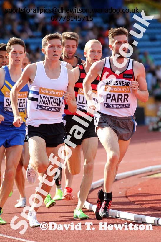 Mens 1500 metres, Sainsbury's British Champs, Alexander Stadium, Birmingham. Photo: David T. Hewitson/Sprts for All Pics